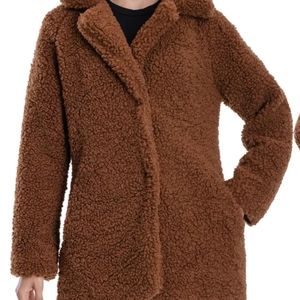 NWT, Lucky Brand Teddy Coat